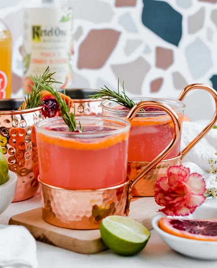 Blood Orange Moscow Mule