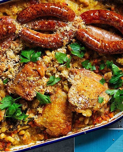 A simple French cassoulet