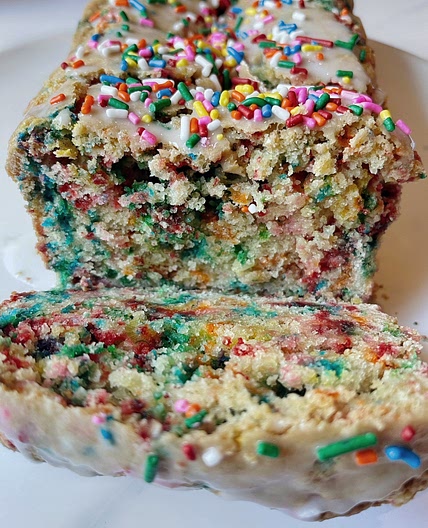 Gluten-Free Birthday Cake Bread