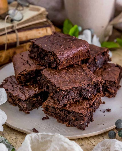 Vegan Rich Fudgy Brownies