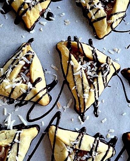 Girl Scout Samoa Hamantaschen