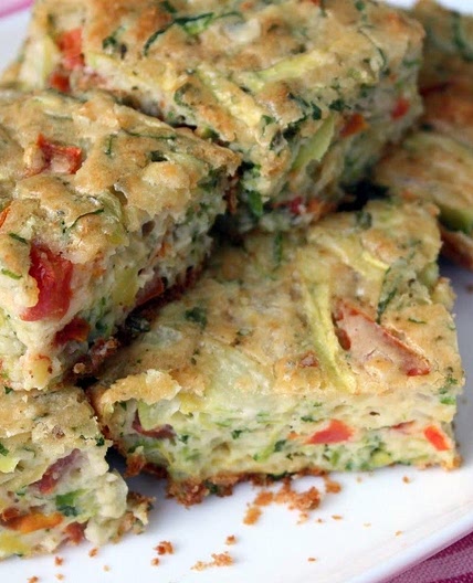 Receita de Torta integral de legumes