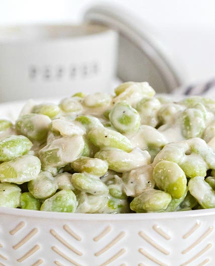 Creamed Lima Beans