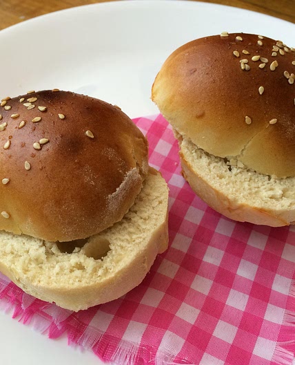 Receita de Pão de hambúrguer fácil