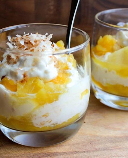 Receita de Delícia de abacaxi simples