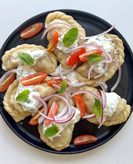 Gyros-Inspired Dumplings