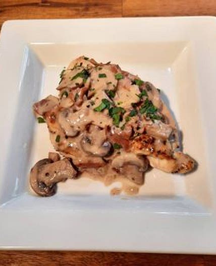 Carrabba's Chicken Marsala with Prosciutto Ham & Mushrooms