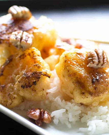 Honey Pecan Shrimp