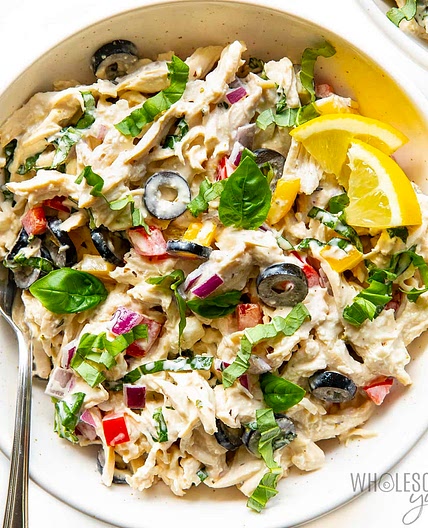 Mediterranean Chicken Salad (15 Minutes)