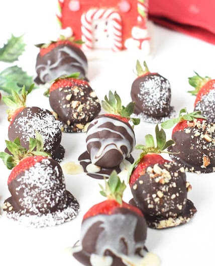 Keto Chocolate Covered Strawberries