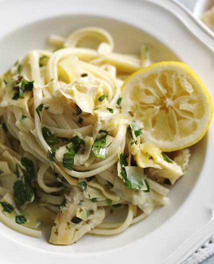 Artichoke pasta