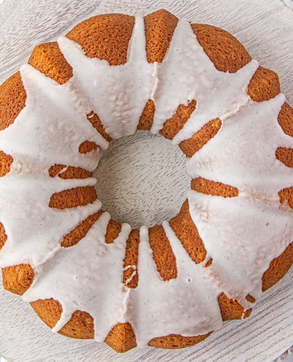 Vanilla Bean Brown Butter Bundt Cake