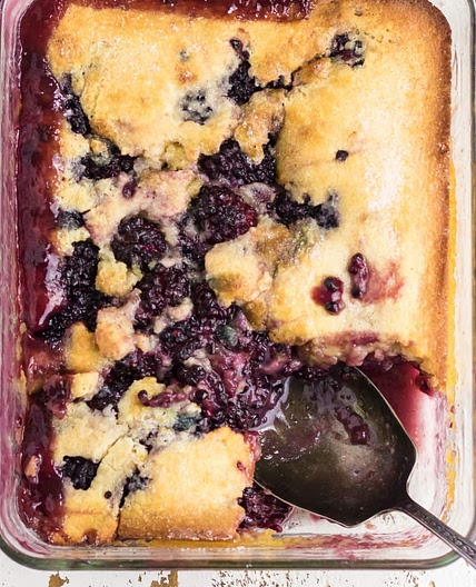 Southern Blackberry Cobbler