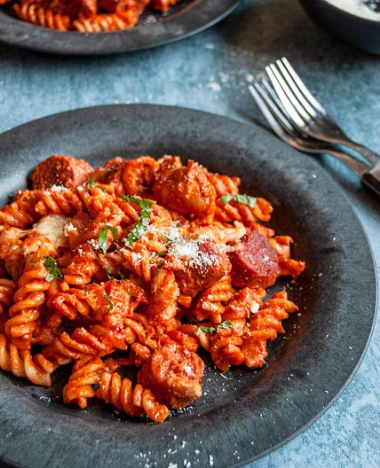 Chicken and Chorizo Pasta