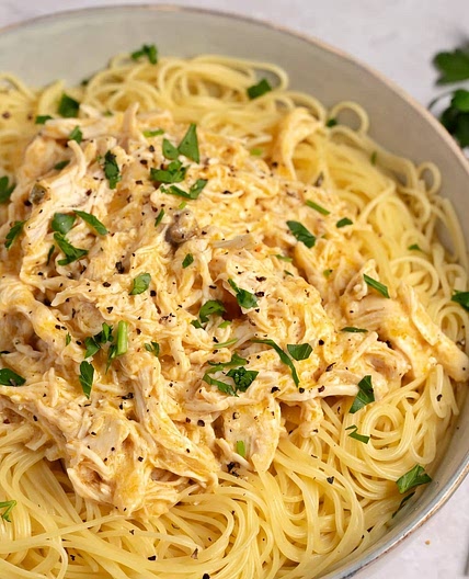 Crockpot Angel Chicken (Easy Slow Cooker Recipe)