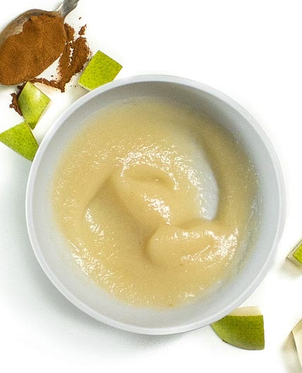 Pear Baby Puree (4+ Months - Stage One) - Baby Foode