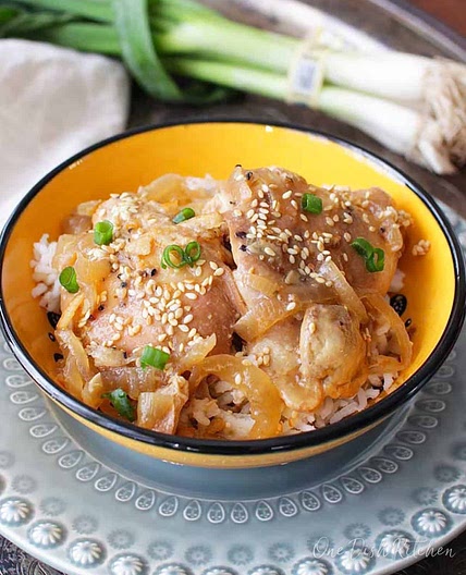 Mini Slow Cooker Orange Chicken For One