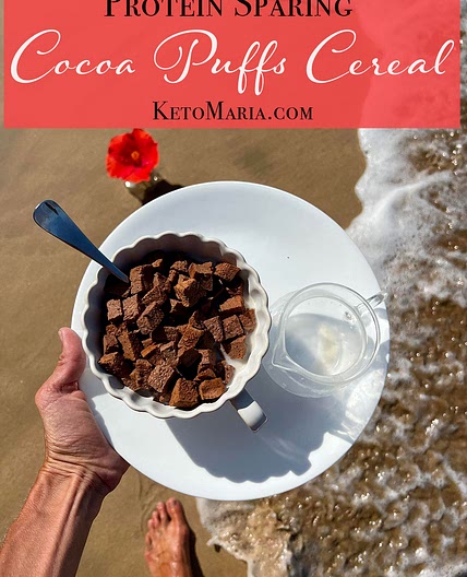 Protein Sparing Cocoa Puffs