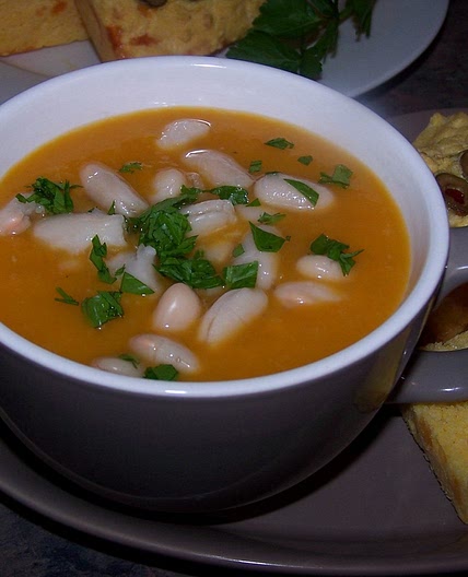 Pumpkin and Leek Soup - No Dairy