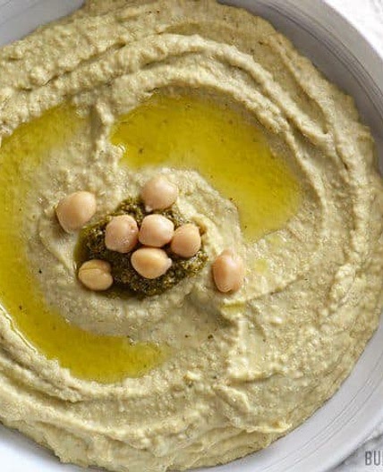 Pesto Hummus
