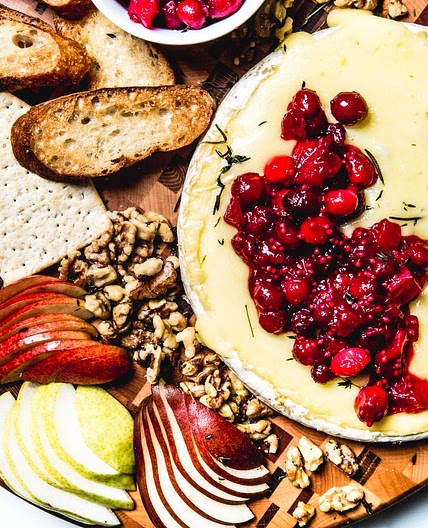 Herbed Baked Brie