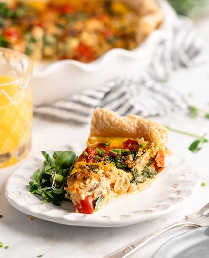 Easy Vegan Quiche