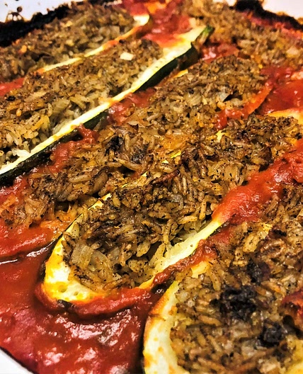 Stuffed Zucchini