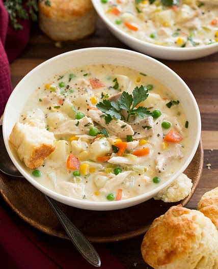 Chicken Pot Pie Soup