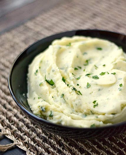 Goat Cheese Whipped Potatoes