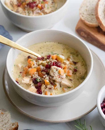 Cozy Autumn Wild Rice Soup