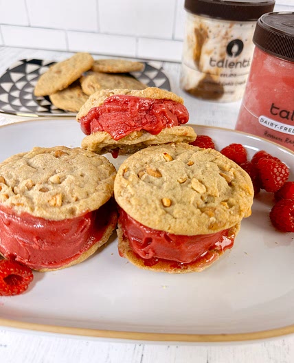 PB&J Ice Cream Sandwiches