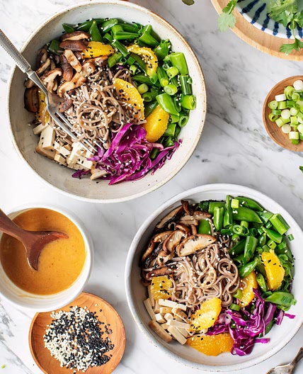 Sesame Noodle Bowl