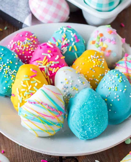 Easter Egg Oreo Truffles