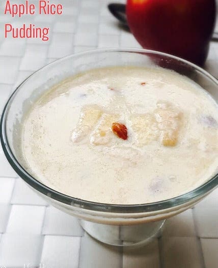 Apple Rice Pudding Recipe for Babies, Toddlers and Kids