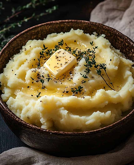 Mashed Potatoes With Almond Milk
