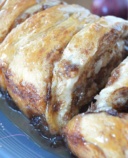 Apple Fritter Pull Apart Bread Recipe