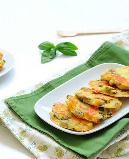 Frittelle di fagiolini al forno saporiti