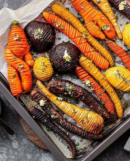 Légumes Hasselback
