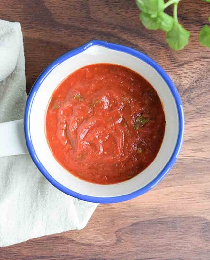 Low FODMAP pasta sauce (tomato sauce)