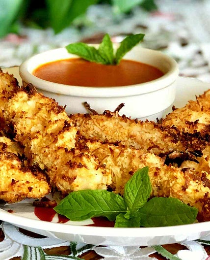 Air Fryer Coconut Chicken