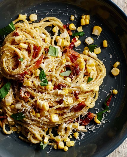 Fresh Corn Carbonara | Epicurious