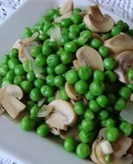 Peas with Mushrooms