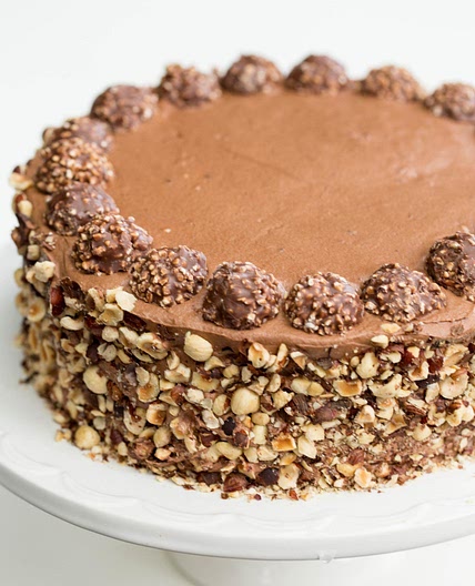 Ferrero Rocher Cake Recipe