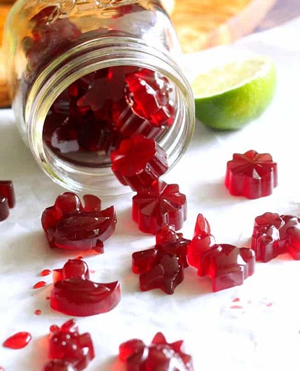 Tart Cherry Lime Gummy "Candy" {Paleo}