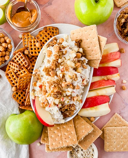 Cream Cheese Caramel Apple Dip
