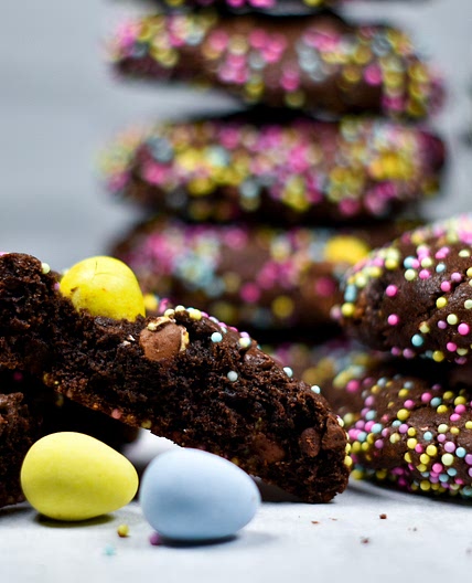 Cadbury Egg Cookies