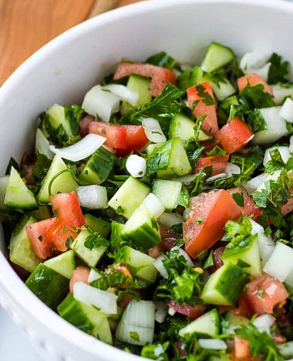 Mediterranean Cucumber Salad