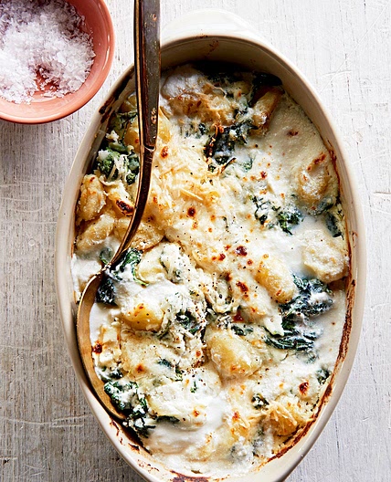 Cheesy Baked Gnocchi with Kale
