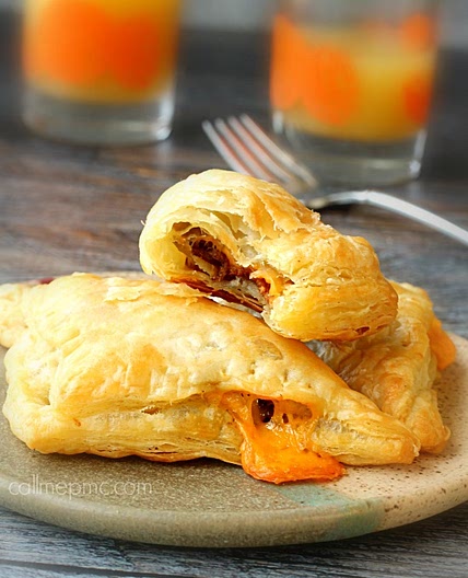 Bacon Cheddar Croissant Turnovers
