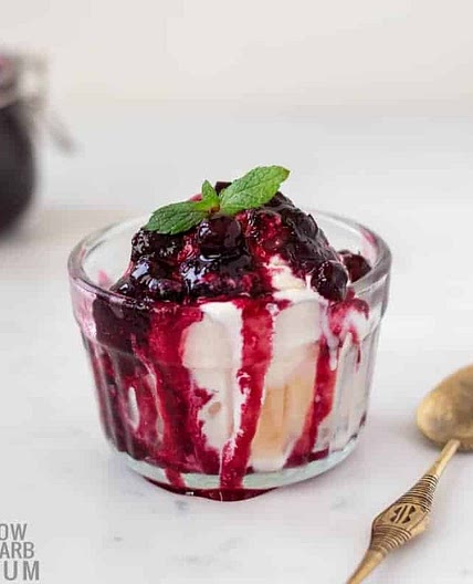 Sugar Free Blueberry Syrup